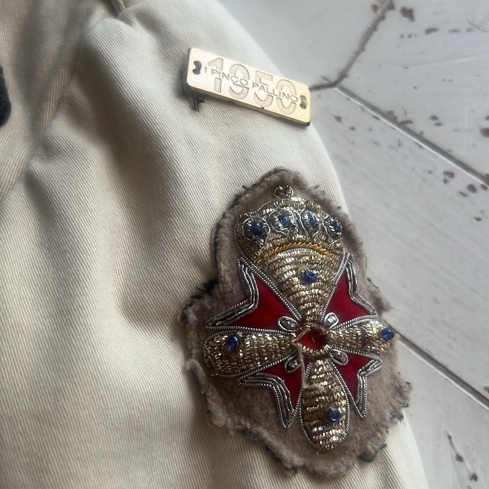 Pinco Pallino rare 1950  Italian luxury girls jacket size 6 - Picture 5 of 7